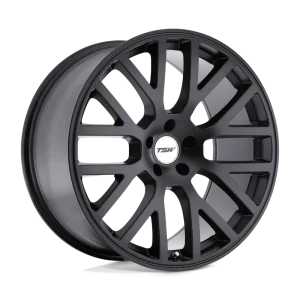 TSW Wheels – DONINGTON – Black – 18″x8″ 32mm – All weather Wheels – 1880DON325112M72